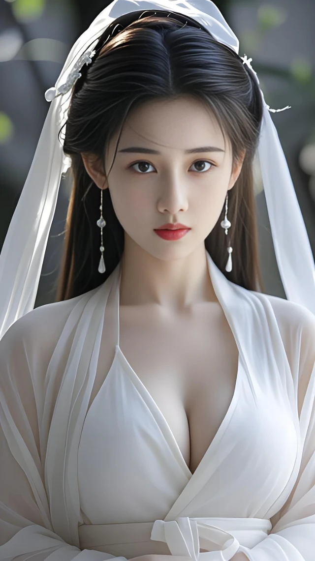 白衣古装女子壁纸