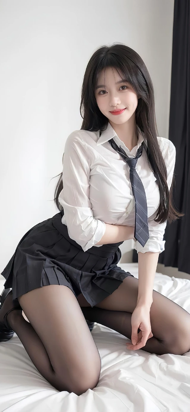 黑丝短裙纯欲女生壁纸